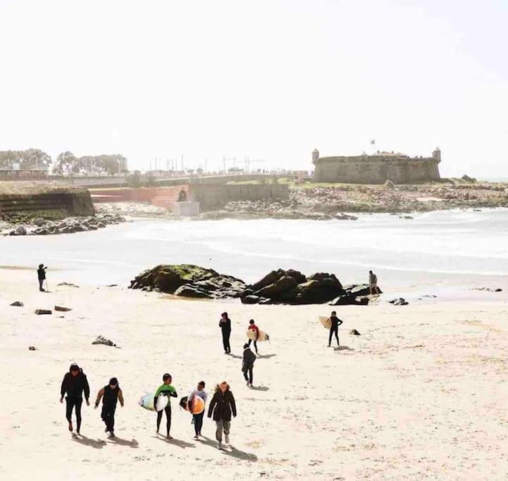 Lobo Do Mar Matosinhos Beach Loft Bagian luar foto